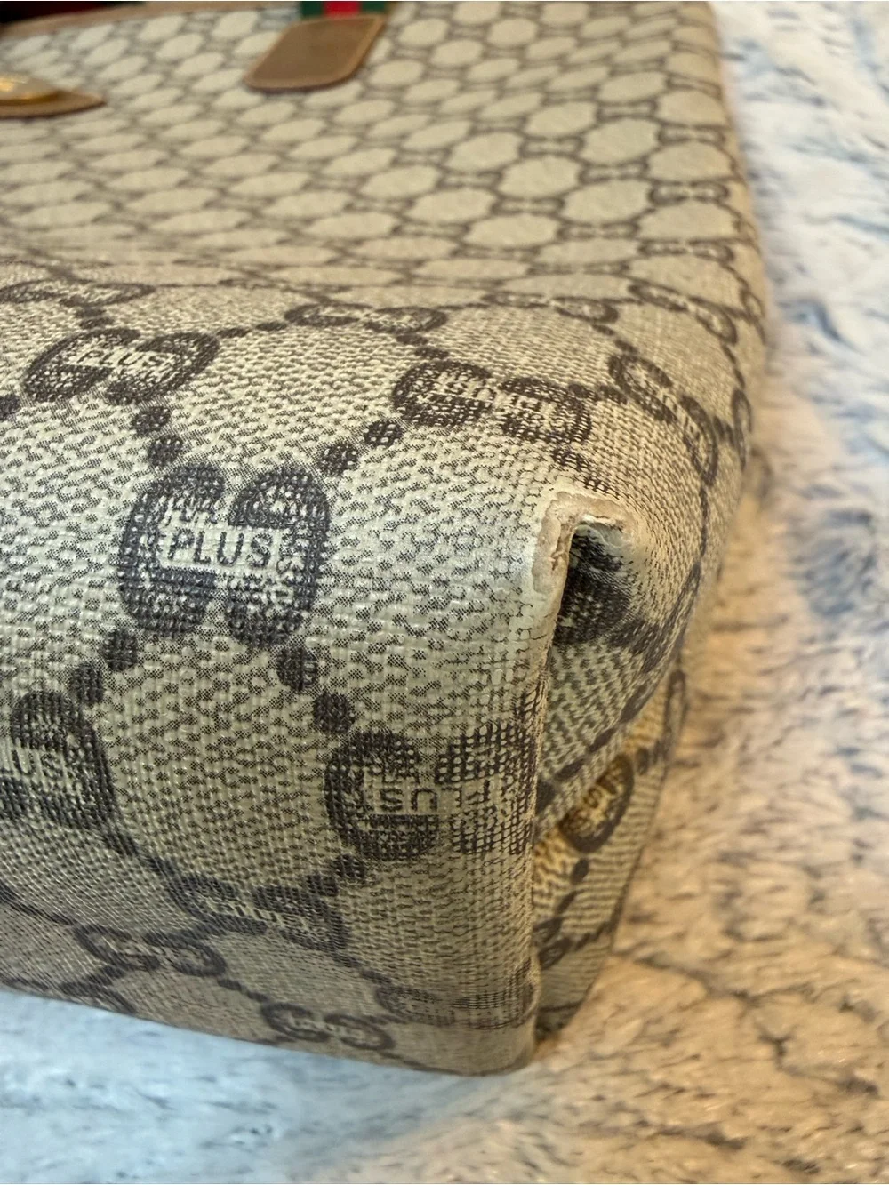 Gucci GG Plus Tote Vintage